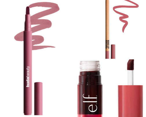 lip products cover photo collage