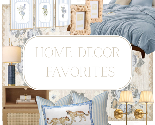 Home Decor Favorites cover photo collage