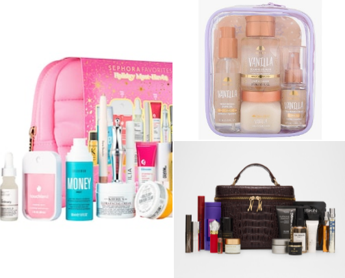 Holiday gift sets cover photo collage