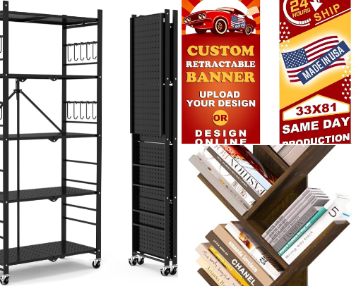 Items needed for in person sales at events cover photo collage