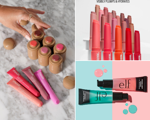 My favorite beauty recs💋 cover photo collage