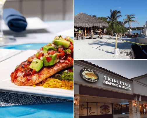 Favorite Places to Eat in Sarasota/Siesta Key cover photo collage