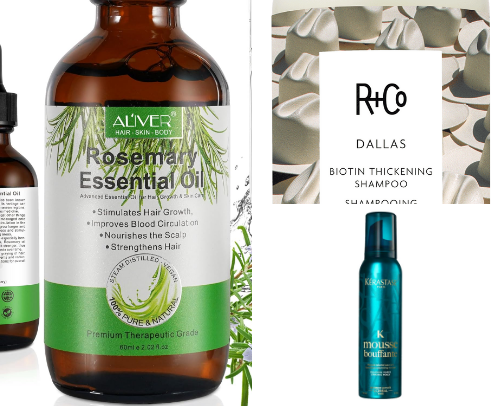 Hair Thinning Solutions for Women 50+ cover photo collage