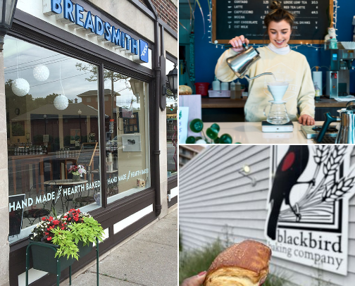 My fav Cleveland coffee shops/bakeries cover photo collage