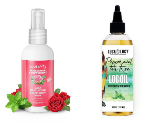 Loc hair care cover photo collage