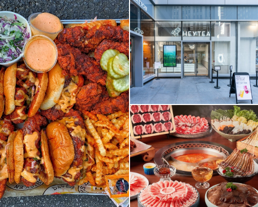 cafe hopping + halal/muslim friendly eats cover photo collage