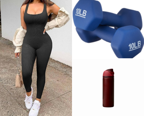 My Workout Essentials🔥💪 cover photo collage