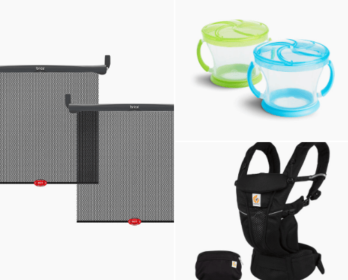 Baby Travel Essentials cover photo collage