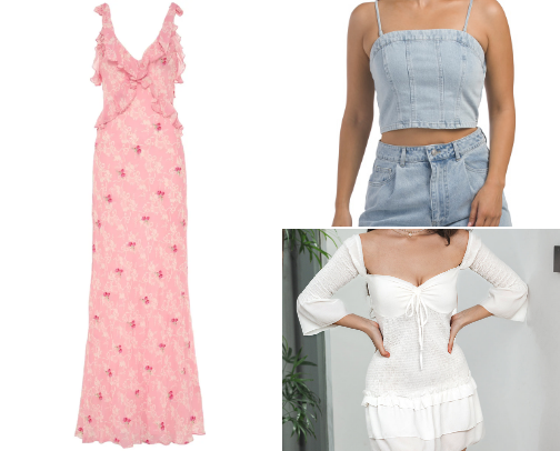 Perfect summer wardrobe cover photo collage