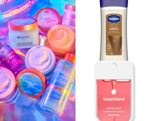Body care cover photo collage