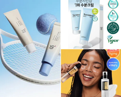 “K-Beauty Favorites for Glow, Hydration & Sensitive Skin” cover photo collage