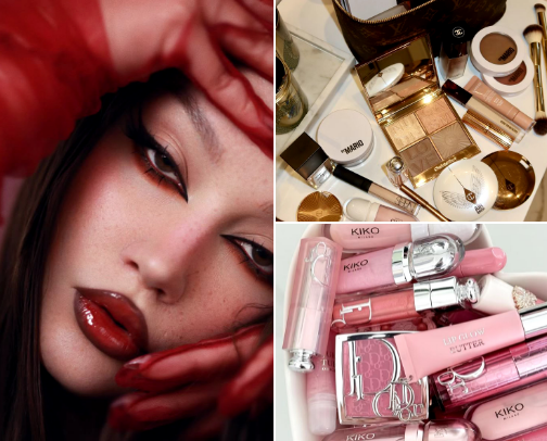 My MAKEUP Essentials! 🔥 • SEPHORA USA BASED cover photo collage