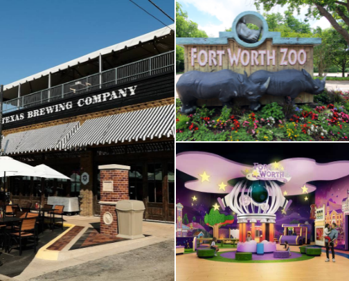 DFW- Travel and Food cover photo collage