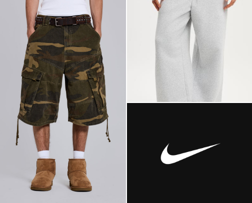 Unisex & Streetwear Essentials cover photo collage