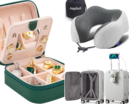 Travel Must Haves cover photo collage