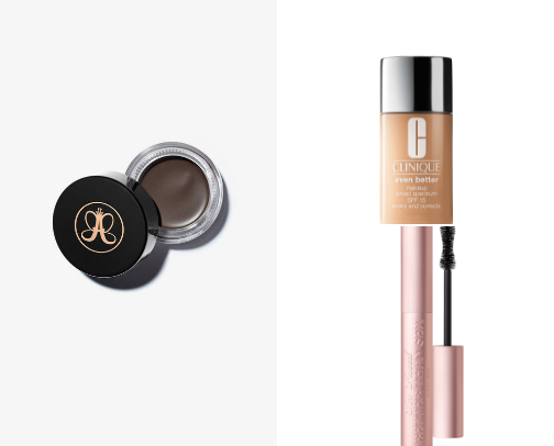 favorite makeup products, daily go tos cover photo collage