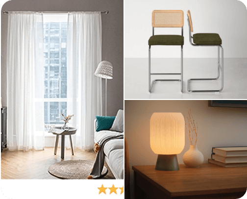 My Apartment Furniture & Decor Wishlist cover photo collage