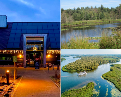 Exploring nature cover photo collage