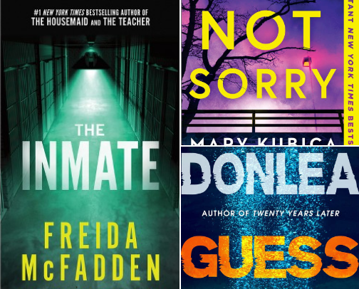 Thriller books so good they had a chokehold on me cover photo collage