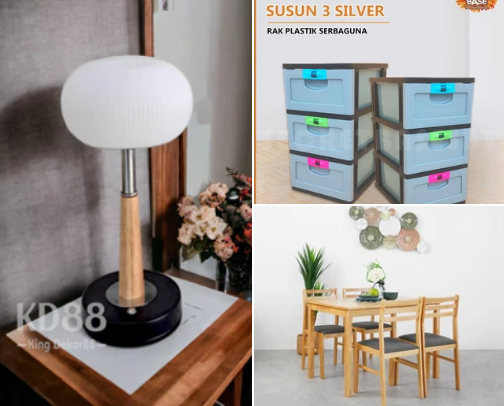 Home decor cover photo collage