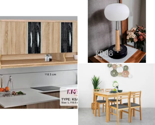 Home decor cover photo collage