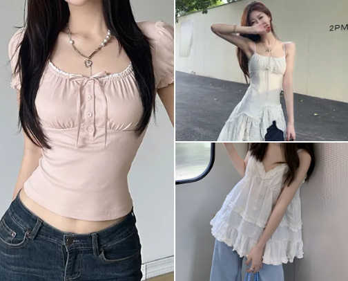 🌸Asian streetwear aesthetics for spring🌸 cover photo collage