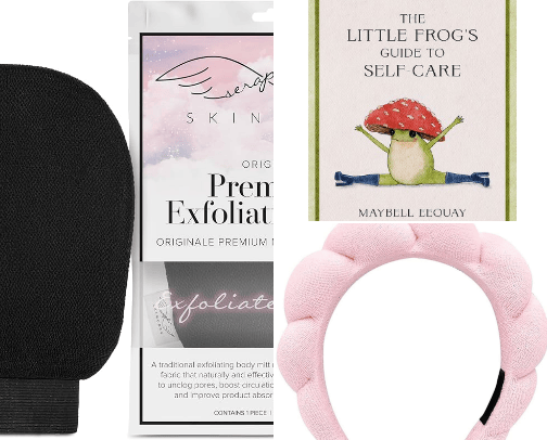 Beauty and Self Care Must Haves cover photo collage