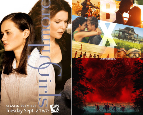 Shows and movies cover photo collage