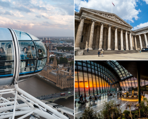 London views🏛️ cover photo collage