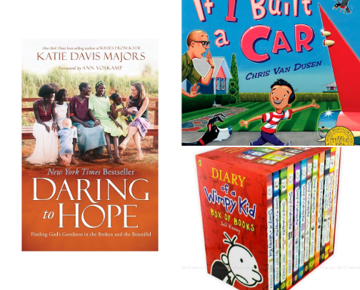 My Favorite Book Recommendations for All Ages cover photo collage
