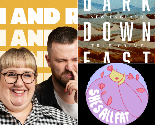 Listening essentials for the podcast loving traveler cover photo collage