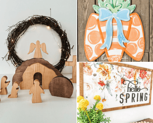 Easter Must Have Decor cover photo collage