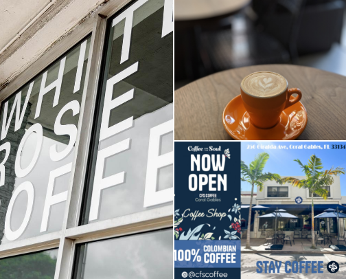 Sip & Savor: Miami Coffee Favs cover photo collage