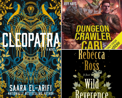 Audiobooks to get lost in cover photo collage