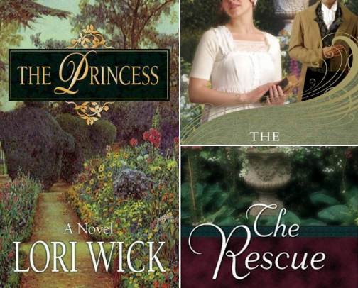 Favourite Lori Wick books for a Christian girlie cover photo collage