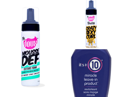 Curly Hair Must Haves 💆🏽‍♀️ cover photo collage