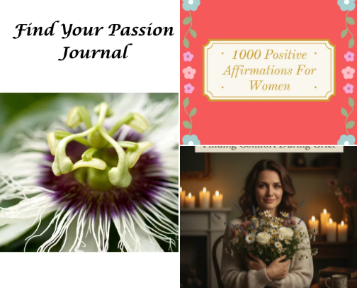 👉 Digital Journals & Printables | Journals for Reflection, Purpose & Growth cover photo collage