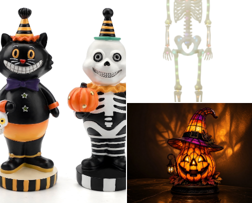 Halloween Decor Finds 👻 | Cute, Spooky & Cozy Home Decorations cover photo collage