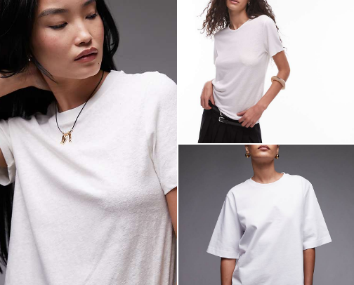 Everyday reliable pieces - white top edition 🤍 cover photo collage