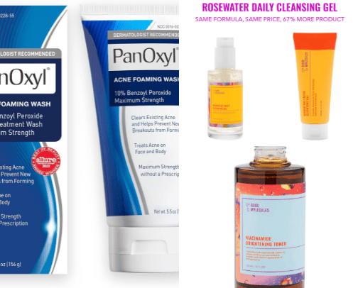 All My Skincare Recommendations cover photo collage