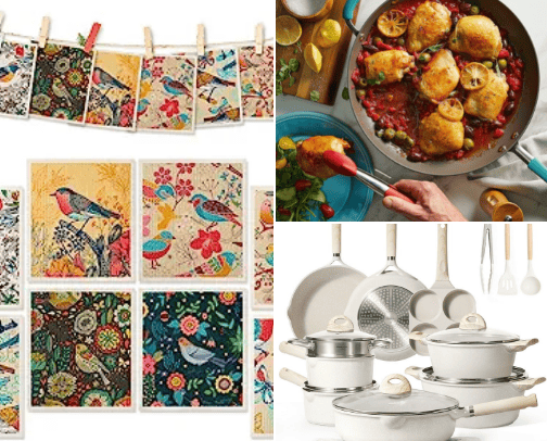 Essential Items in My Kitchen cover photo collage
