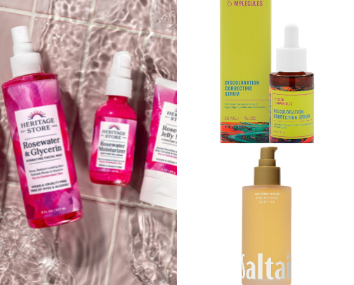 Skincare for oily/dry skin cover photo collage