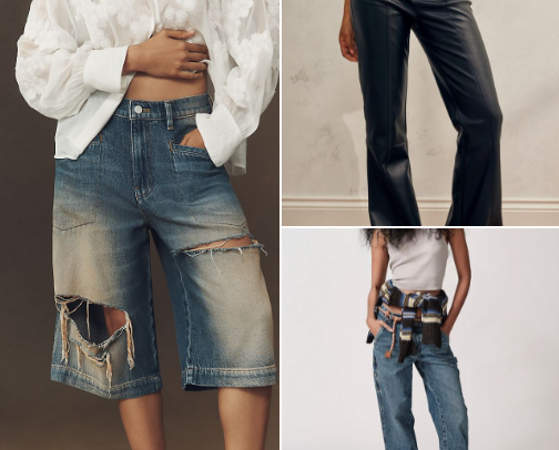 Bottoms Up: Pants & Jeans Collection cover photo collage