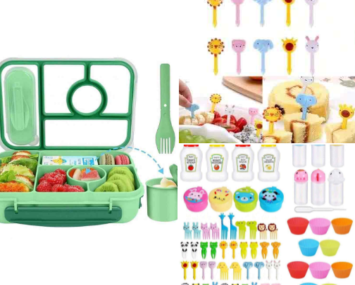 Lonchera infantil 🍎 cover photo collage