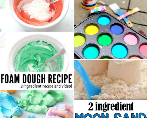 Kid approved crafts and activities cover photo collage