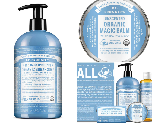 Safe for Baby's Skin cover photo collage