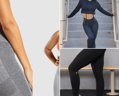 Cute workout clothes❤️ cover photo collage
