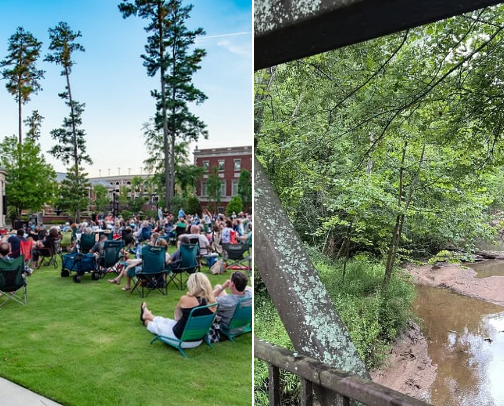 exploring alpharetta, ga cover photo collage