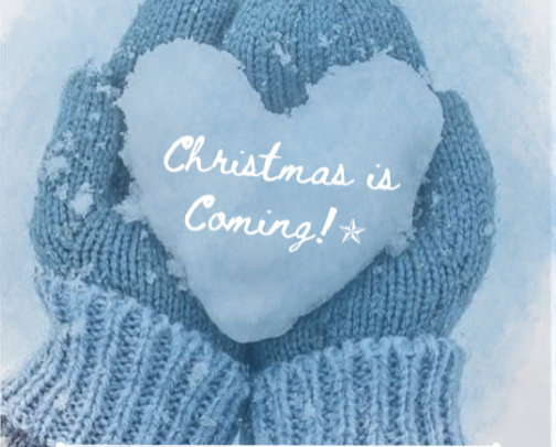 A Blue Christmas Lullaby cover photo collage