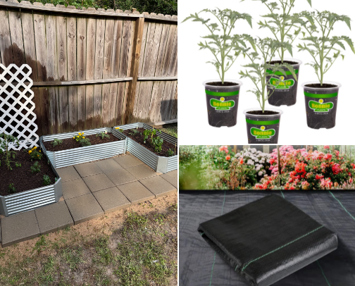 Build an At-Home Garden 🪴 cover photo collage